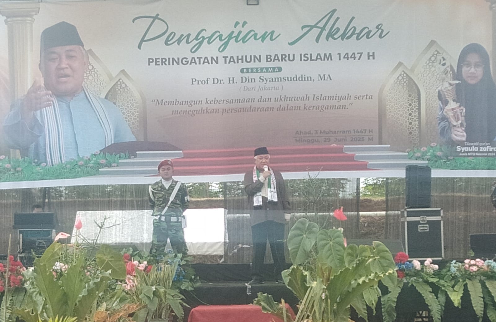 DIN SYAMSUDIN INGATKAN 3 POINT KEMAJUAN UMAT ISLAM DI PENGAJIAN AKBAR MENYAMBUT 1 MUHARAM 1447 PRM DELES